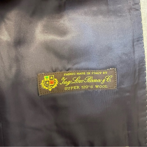 J.Crew Ludlow Light Gray Loro Piana Super 120’s Wool Suit Jacket size 40R NWT - Picture 12 of 12